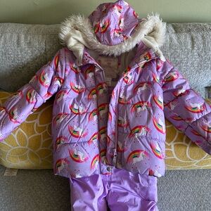 Kid Girl Coat & Snowsuit